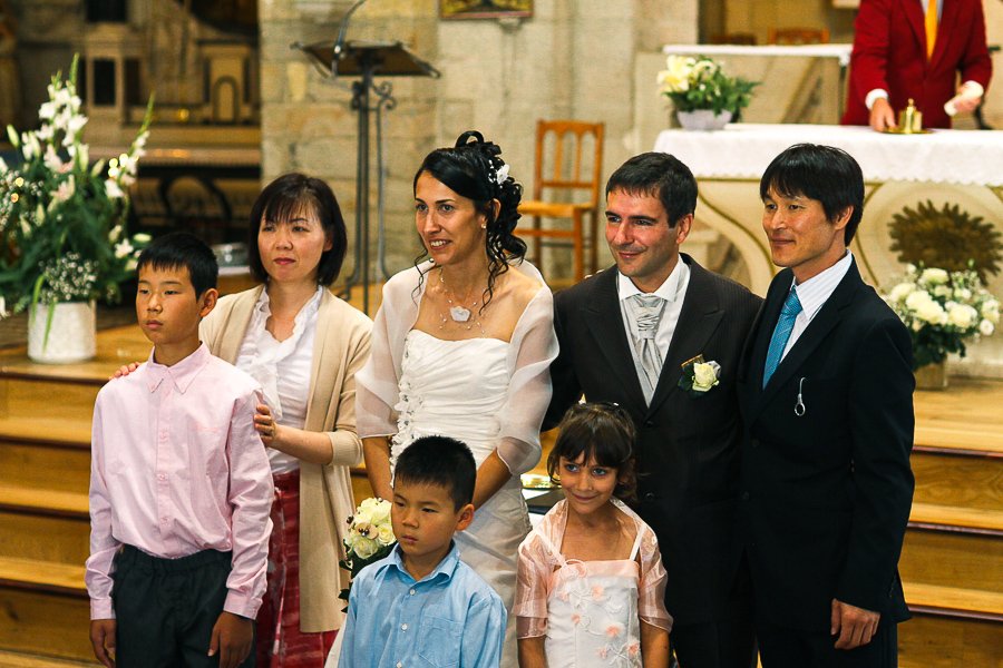 les meilleurs amis vivent très loin de Fayence dans le Var pour la noce